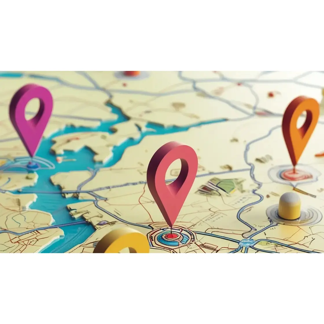 Ruta con múltiples paradas